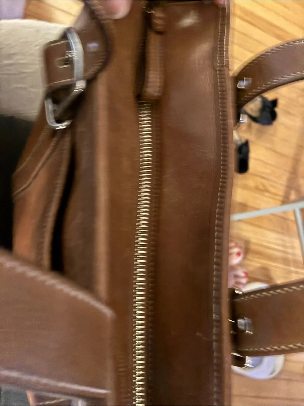 Coach Brown Leather Tote Bag